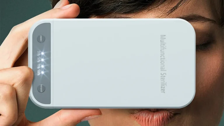 cargador que desinfecta